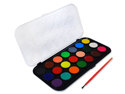 21-Tub Lil' Artist Watercolor Colors w/Brush