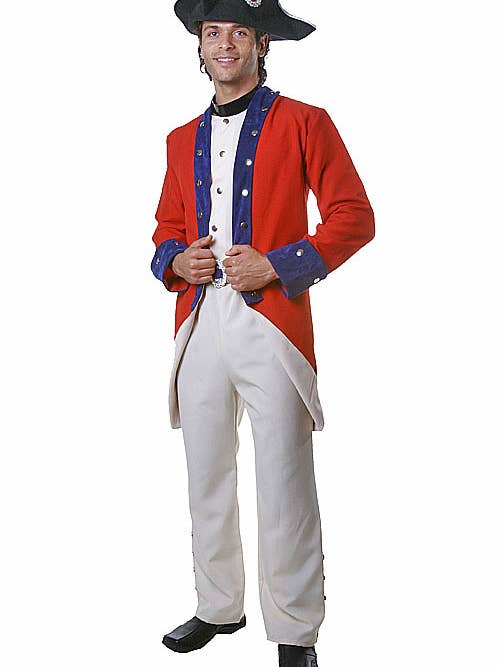 Colonial Soldier Costume Adults