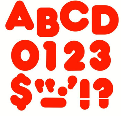 Red 2" letterings (Discontinued)