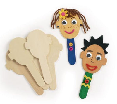 Craft Stick Faces 20/pk