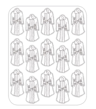 Kittel Stickers 1 1/2" x 3/4" 6 Sheets (discontinued)