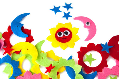 Felt Cutouts Sky 3" 10 Sets Discontinued