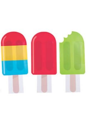 Ice Pop Party Cardboard Stand-Ups 23" x 55" 3/pk
