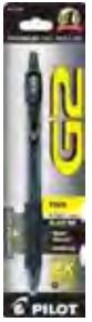 G2 Retractable Gel Pen Fine Point Black