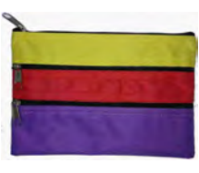 Multi Pocket Pencil Pouch