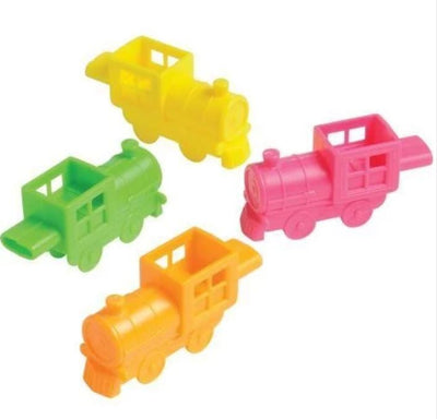 Train Shaped Whistles 12/pk