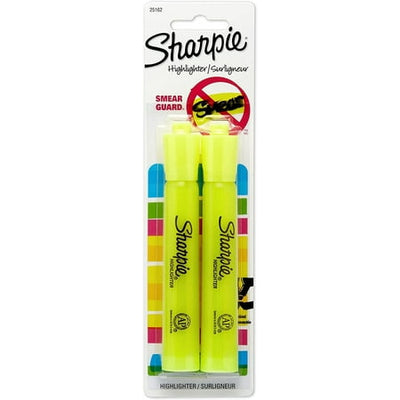 Yellow highlighter 2/pk
