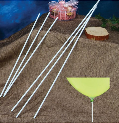 24" Balloon/Flag Stick, 100 Pcs/Bag