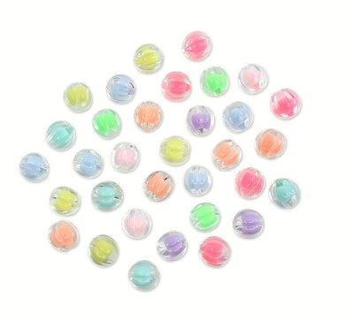 Fashion Cats Eye Sphere Beads Multi (Closeout)