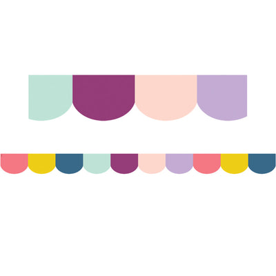 Oh Happy Day Scalloped Border 2 3/16" x 35" 12/pk