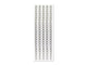 Adhesive Rhinestone White Pearl Floral (Closeout)