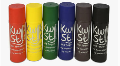 Jumbo Kwikstix Tempera Paint - 6 Pc Classic Colors