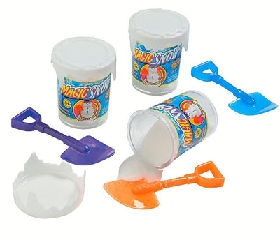 Magic Snow 12/pk 2" Bottles With 3" Shovels
