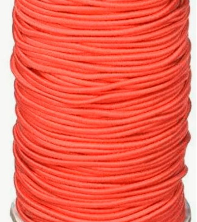 Elastic Cord String 2mm 76yd Red