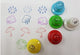 Winter Weather Rubber Stamps 5/pk (closeout)