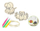 DIY Wood Flying Friends Ornament Kit With Mini Markers