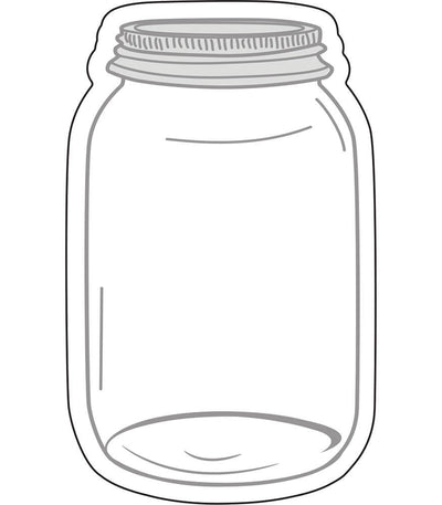 Jars Cutouts 36/pk
