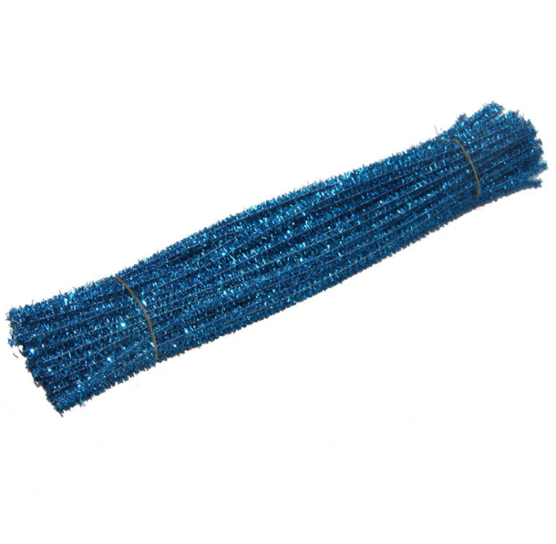 Tinsel Stems Royal Blue 25/pk