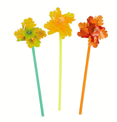 Fall Leaves Pinwheels 36/pk