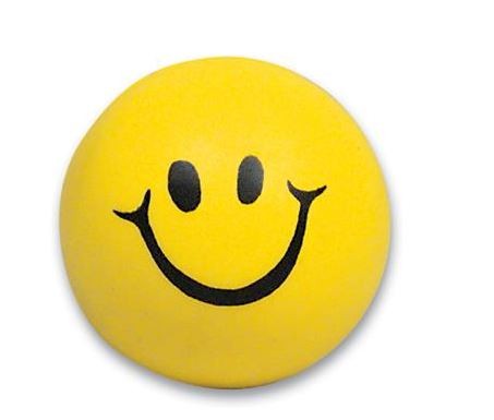 Smile Squeeze Balls (12/pk) 2"