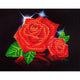 Diamond Embroidery Art Kit-Red Rose Sparkle 17"X13.75"