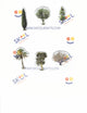 Tree Self-adhesive Printed Foam Shapes 60/pc (Discontinued)