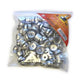 Menorah Metal Bases 5/8" 180/pk (closeout)