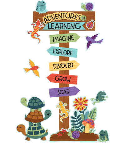 Adventures in Learning Bulletin Board Set