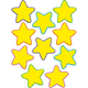 Yellow Stars Accents 6" 30/pk