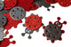 Lady Bug Sparkle Foam Shapes 2 3/4" x 2 1/4" 20/pk (Discontinued)