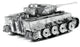 Metal 3D Puzzle, Tiger I Tank