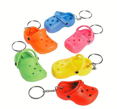 Slipper Keychain 12/pk 2"
