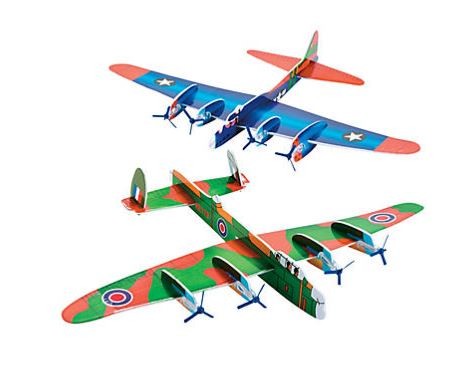 Giant Bomber Glider 12/pk