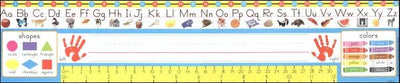 PreK-1 Modern Reference Name Plates 3 3/4" x 18" 36/pk