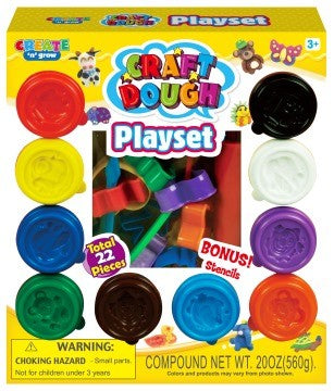 Craft Dough Set 22 Pc (Discontinued)