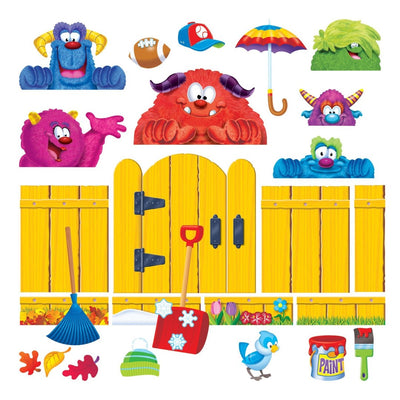 Year-Round Fence Bulletin Board Set 13" - 64" 81/pk (Discontinued)