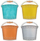 I Love Metal Bucket Accents 6" 36/pk