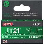 Arrow staples JT21 5/16" 1000/pk