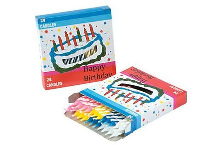 Birthday Candles 2 1/2" 24/pk
