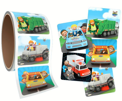 Mitzvah Kinder Vehicle Sticker roll