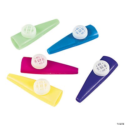 Plastic Kazoos 72pc