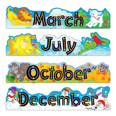 Alpha-Beads 12 Monthly Headers  (discontinued)
