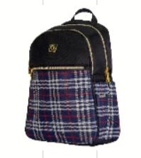 Plaid Backpack 14"