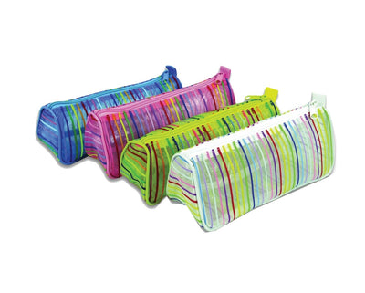 Pencil Case Multi-color stripe design