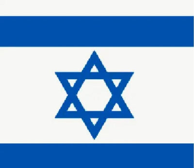 Israel Flag 5' x 3'