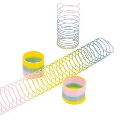 Rainbow Glow-in-the-Dark Magic Springs 3" 1pc