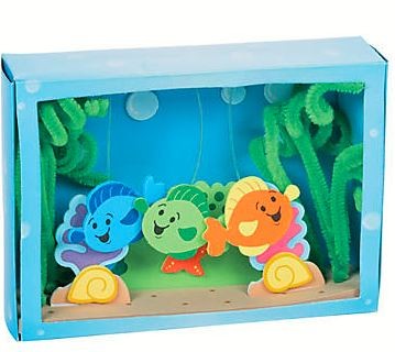 Aquarium box craft kit 12/pk