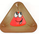 Purim Hamantash Shape Paper Plates 9" 10/pk