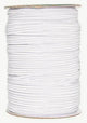 Elastic Cord White 6mm 50yd (1/4")