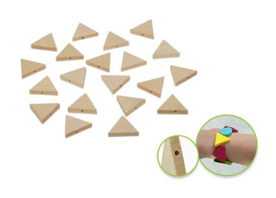 Shaped Beads Triangle 20pc (closeout)